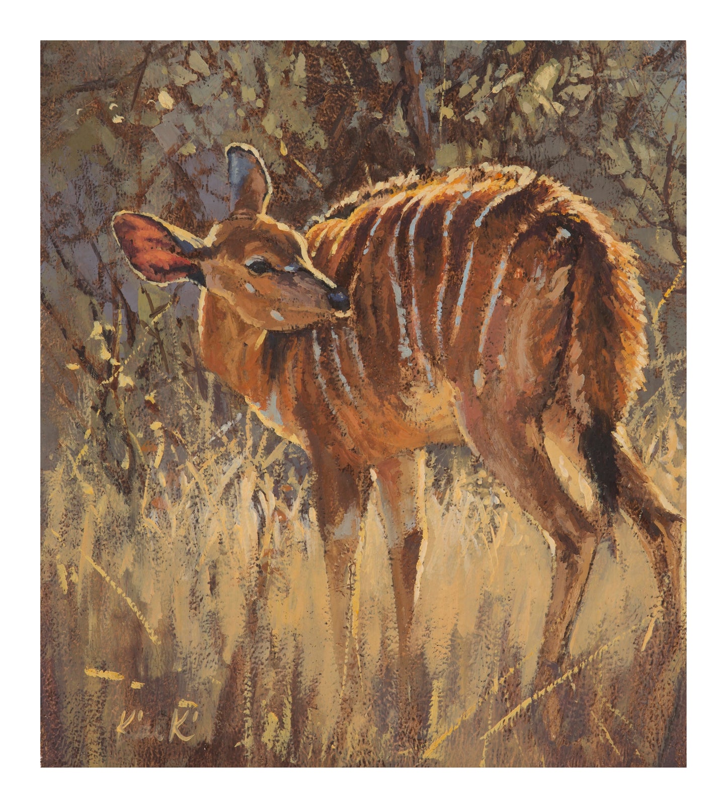 nyala ewe | oil on canvas